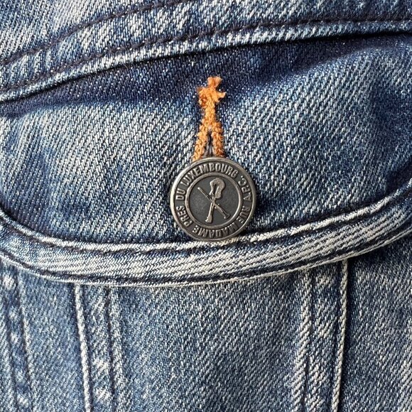 A.P.C Classic stretch denim jacket, Blue, Size S - Picture 5 of 7